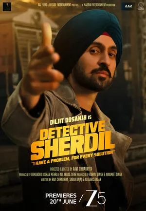 Detective Sherdil 2025 Hindi Audio HD Poster Download - filmyfly