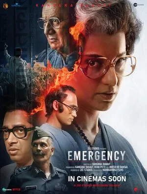 Emergency 2025 Hindi HD Poster Download - filmyfly