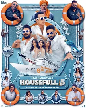 Housefull 5B 2025 Hindi HD Poster Download - filmyfly