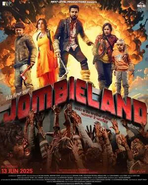 Jombieland 2025 Hindi Dual Audio HD Poster Download - filmyfly