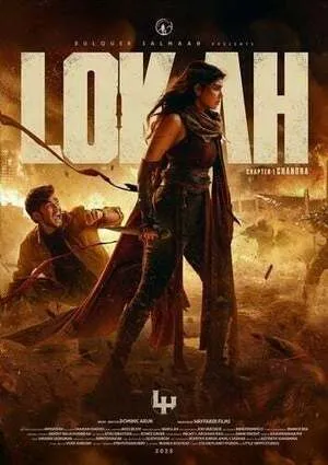 Lokah – Chapter 1: Chandra 2025 Hindi Dual Audio HD Poster Download - filmyfly