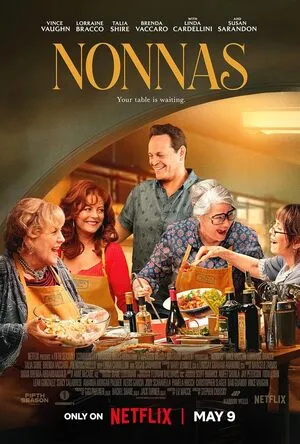 Nonnas 2025 Hindi Dual Audio HD Poster Download - filmyfly