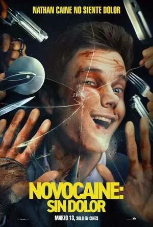 Novocaine 2025 Hindi Dual Audio HD Poster Download - filmyfly