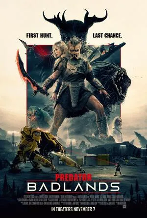 Predator: Badlands 2025 Hindi Dual Audio HD Poster Download - filmyfly
