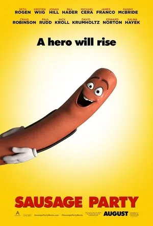 Sausage Party 2016 Hindi Dual Audio HD Poster Download - filmyfly
