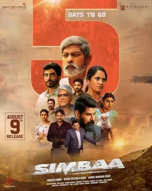 Simbaa 2024 Hindi Audio HD Poster Download - filmyfly