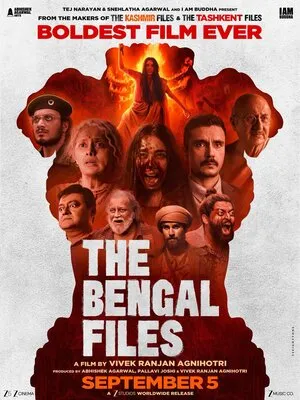 The Bengal Files 2025 Hindi HD Poster Download - filmyfly