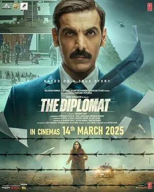 The Diplomat 2025 Hindi Audio HD Poster Download - filmyfly