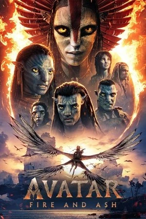 Avatar: Fire and Ash 2025 Hindi (LiNE) - English Dual Audio HD Poster Download - filmyfly
