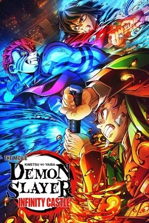 Demon Slayer: Kimetsu no Yaiba Infinity Castle 2025 Hindi - English Dual Audio HD Poster Download - filmyfly