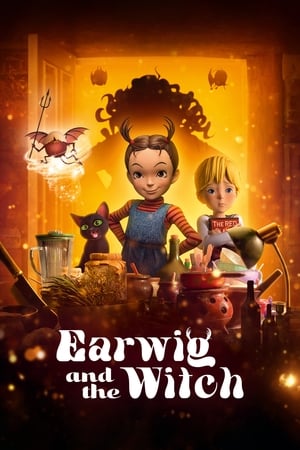 Earwig and the Witch (2020) Hindi Dual Audio 300MB HD Poster Download - filmyfly