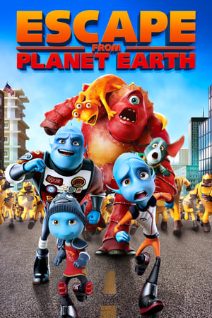 Escape from Planet Earth (2013) Hindi Dual Audio 300MB HD Poster Download - filmyfly