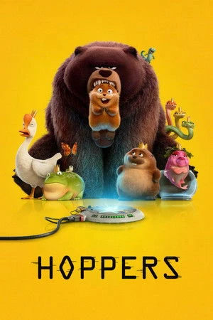 Hoppers 2026 English Dual Audio HD Poster Download - filmyfly