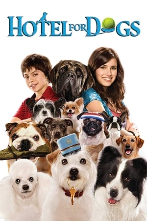 Hotel for Dogs (2009) Hindi Dual Audio [880MB] HD Poster Download - filmyfly