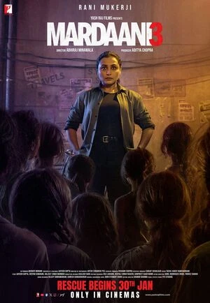 Mardaani 3 2026 Hindi Audio HD Poster Download - filmyfly