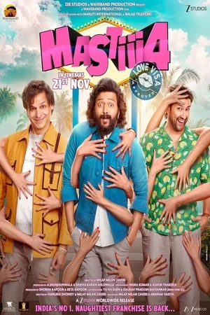 Mastiii 4 2025 Hindi Audio HD Poster Download - filmyfly