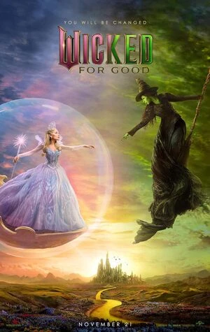 Wicked For Good 2025 Hindi Dual Audio HD Poster Download - filmyfly