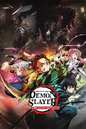 Demon Slayer Swordsmith Village (2023) Hindi Dual Audio – HD Poster Download - filmyfly