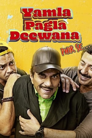 Yamla Pagla Deewana Phir Se (2018) Movie - [400MB] HD Poster Download - filmyfly